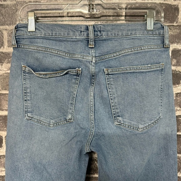 Agolde 90'S PINCH WAIST HIGH RISE STRAIGHT jeans IN NAVIGATE - Picture 9 of 11